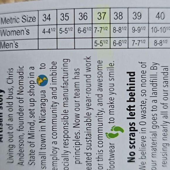 NWT Nomadic State of Mind Rope Sandals, JC Sandals For Men and Women, Unisex 37 - Picture 6 of 8